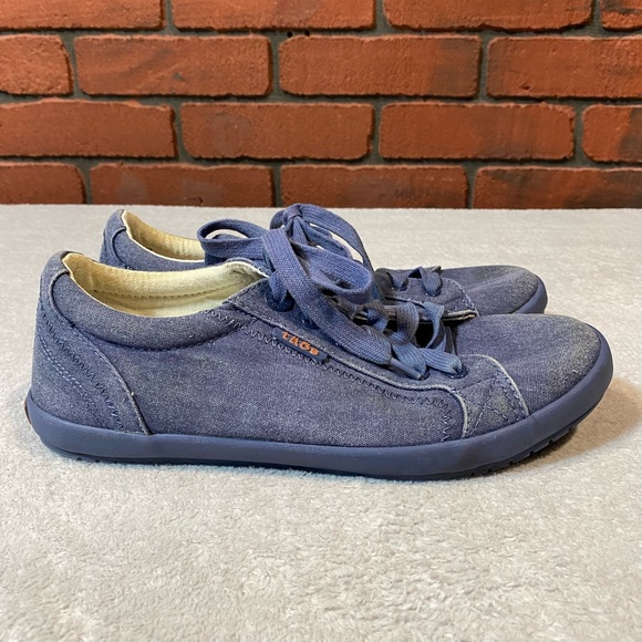 Taos Women’s Blue Sneakers Size 8 - Picture 5 of 8